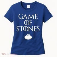 Curler Game Of Stones Curling Gift Women's T-Shirt thumb 0