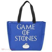 Curler Game Of Stones Curling Gift Tote Bag thumb 0