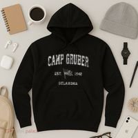 Camp Gruber Oklahoma Ok Hoodie thumb 3