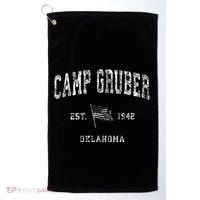 Camp Gruber Oklahoma Ok Golf Towel thumb 0