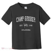 Camp Gruber Oklahoma Ok Toddler T-Shirt thumb 0
