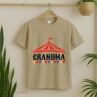 Circus Grandma Of The Birthday & Carnival Family T-Shirt thumb 2
