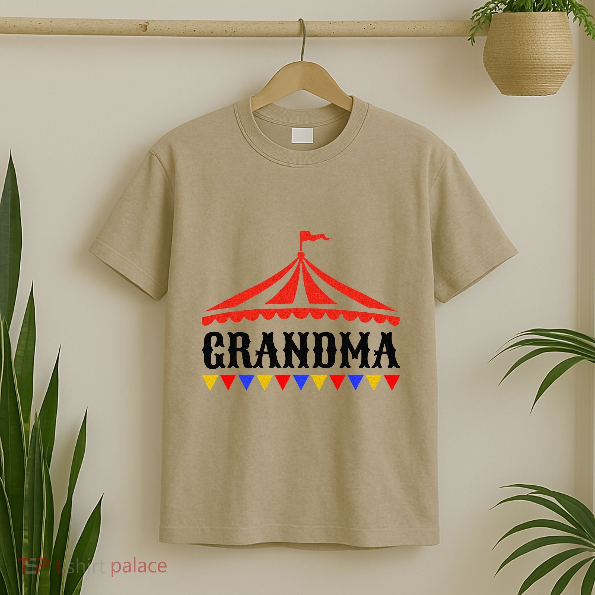 Circus Grandma Of The Birthday & Carnival Family T-Shirt