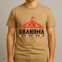 Circus Grandma Of The Birthday & Carnival Family T-Shirt thumb 3