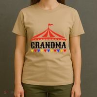 Circus Grandma Of The Birthday & Carnival Family T-Shirt thumb 4