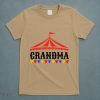 Circus Grandma Of The Birthday & Carnival Family T-Shirt thumb 5