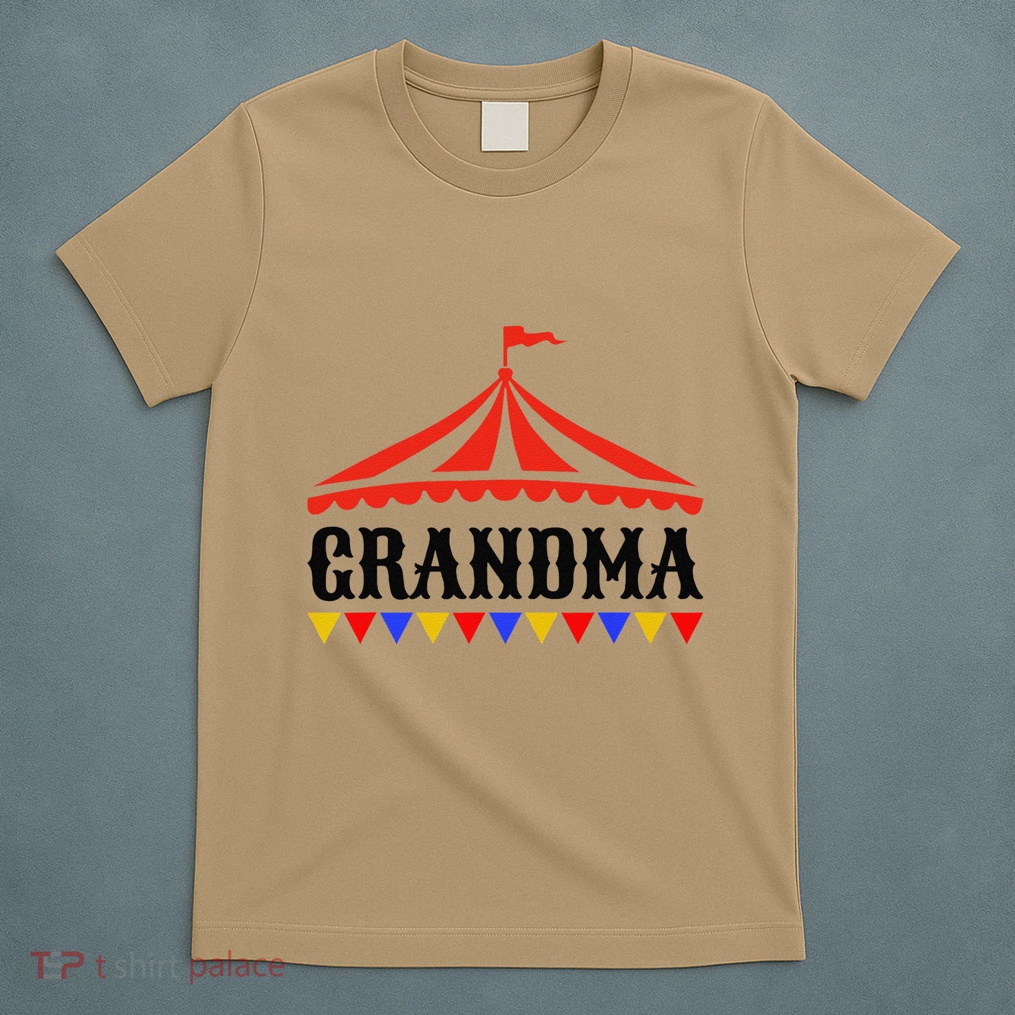 Circus Grandma Of The Birthday & Carnival Family T-Shirt