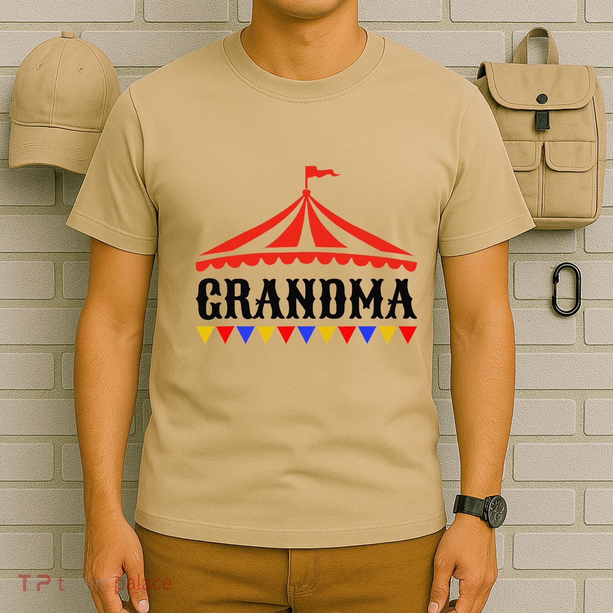 Circus Grandma Of The Birthday & Carnival Family T-Shirt