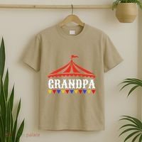 Circus Grandpa Of The Birthday & Carnival Family T-Shirt thumb 2