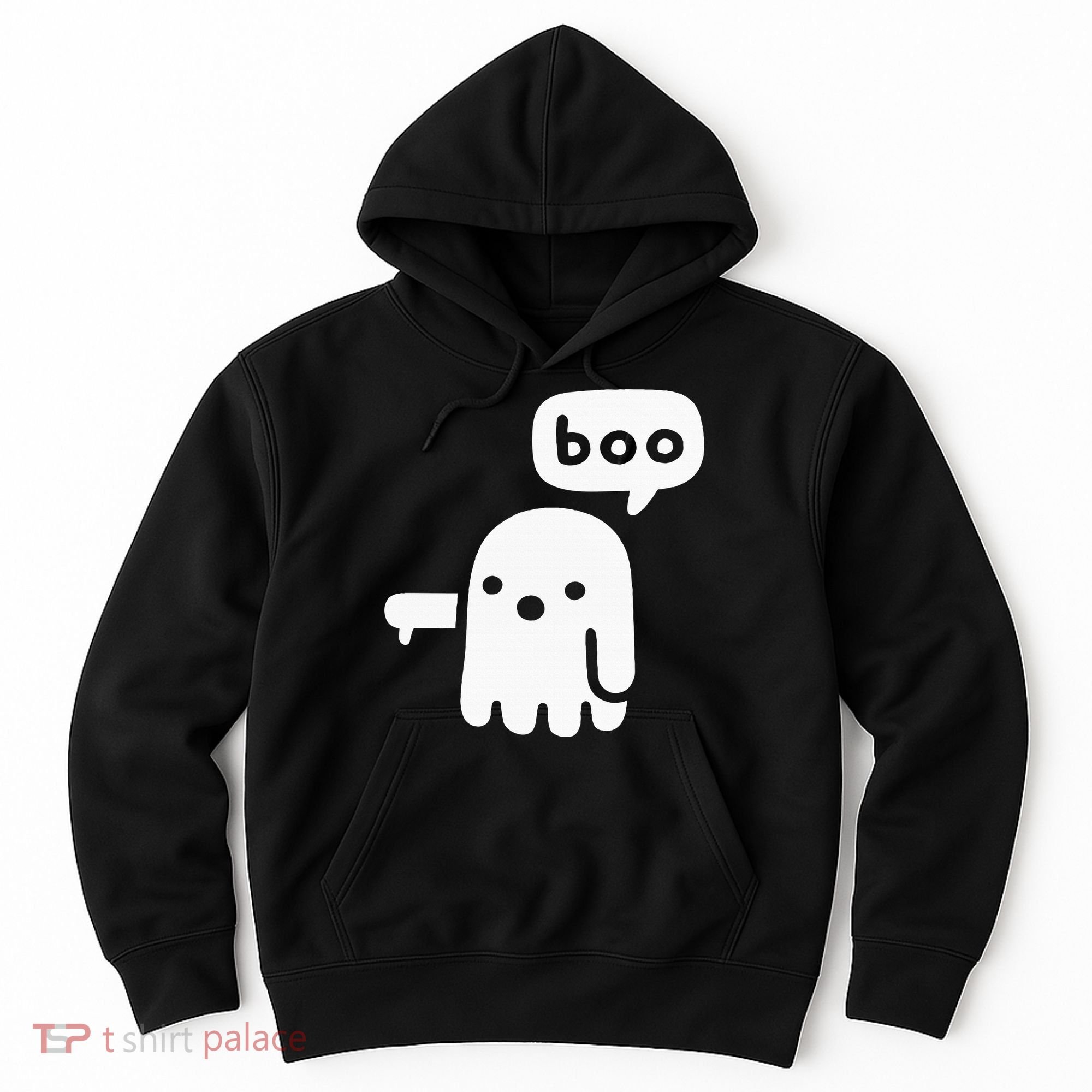 Chunky Ghost Of Disapproval Boo Halloween Hoodie