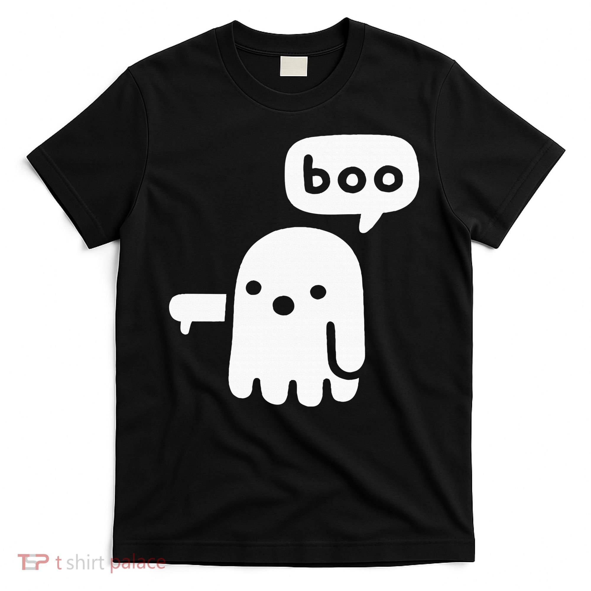 Chunky Ghost Of Disapproval Boo Halloween T-Shirt