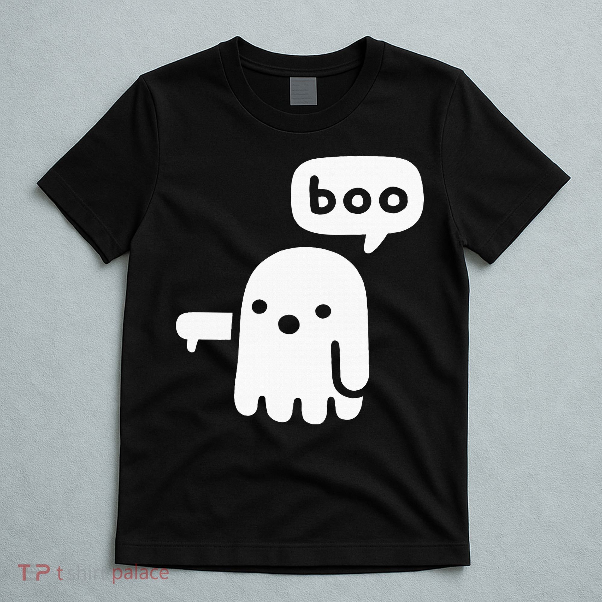 Chunky Ghost Of Disapproval Boo Halloween T-Shirt