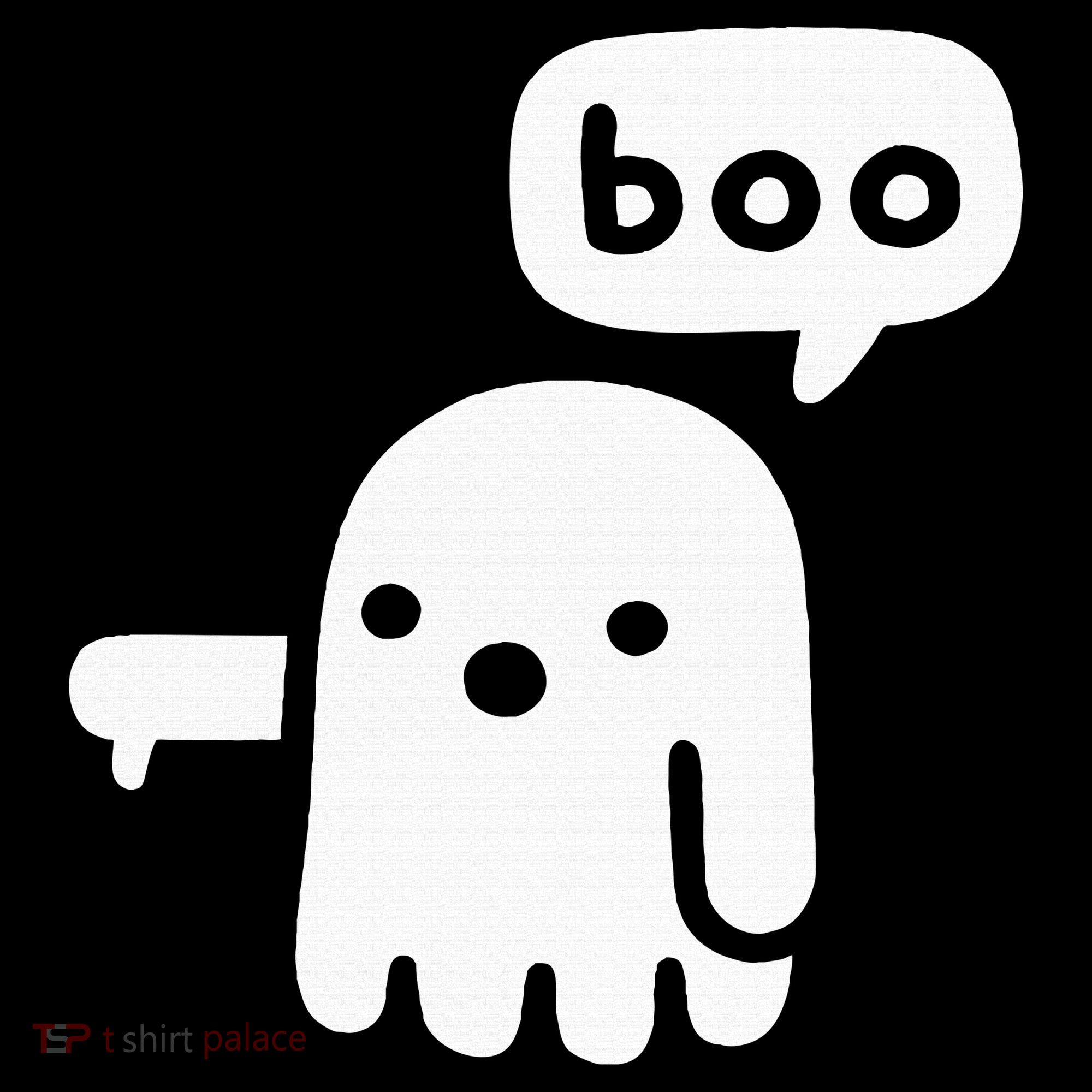 Chunky Ghost Of Disapproval Boo Halloween Women's Hoodie