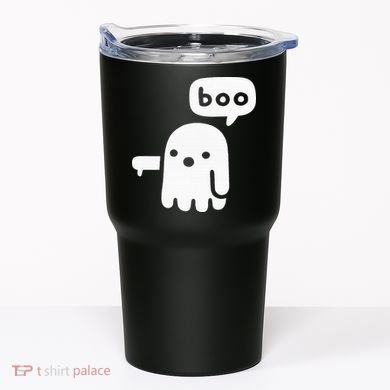 Chunky Ghost Of Disapproval Boo Halloween Tumbler