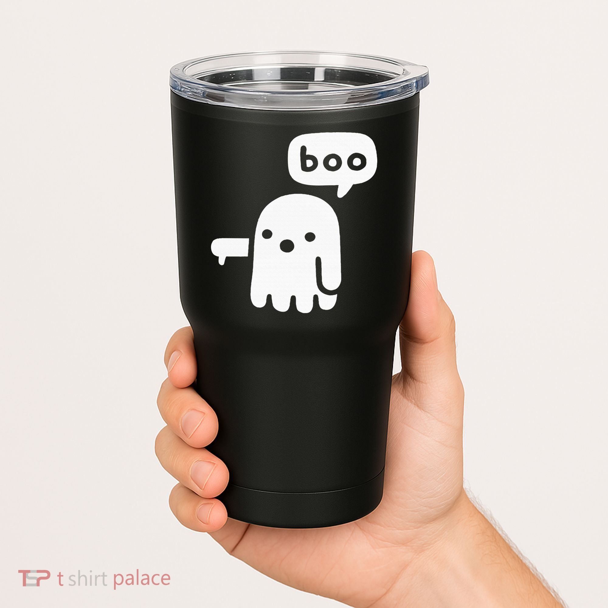 Chunky Ghost Of Disapproval Boo Halloween Tumbler