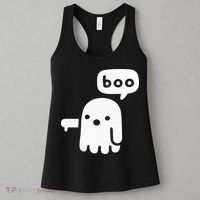 Chunky Ghost Of Disapproval Boo Halloween Women's Tank Top thumb 3