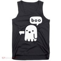 Chunky Ghost Of Disapproval Boo Halloween Tank Top thumb 0