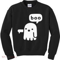 Chunky Ghost Of Disapproval Boo Halloween Kids Sweatshirt thumb 0