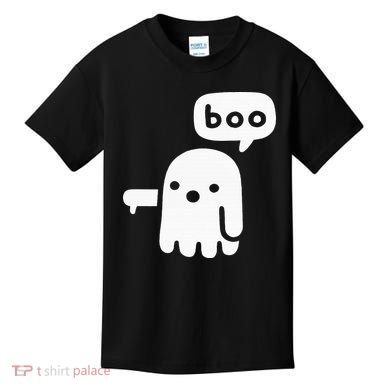 Chunky Ghost Of Disapproval Boo Halloween Kids T-Shirt