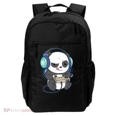 Cute Gaming Panda Video Game Computer Player Videogame PC Backpack