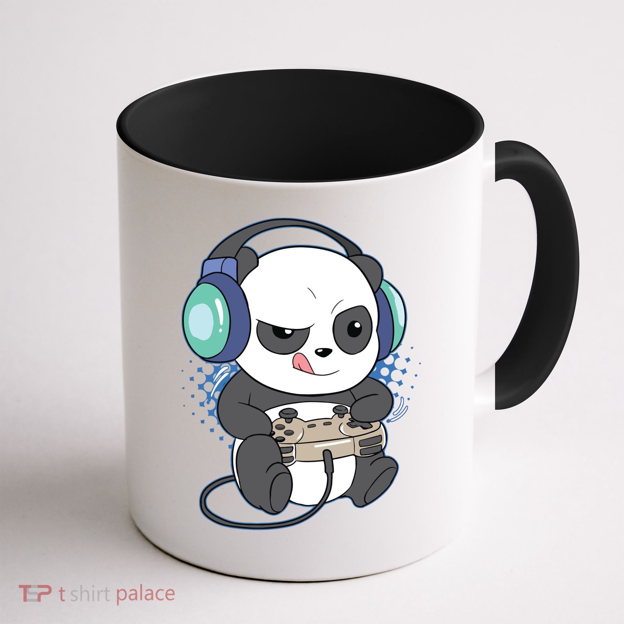Cute Gaming Panda Video Game Computer Player Videogame PC Coffee Mug