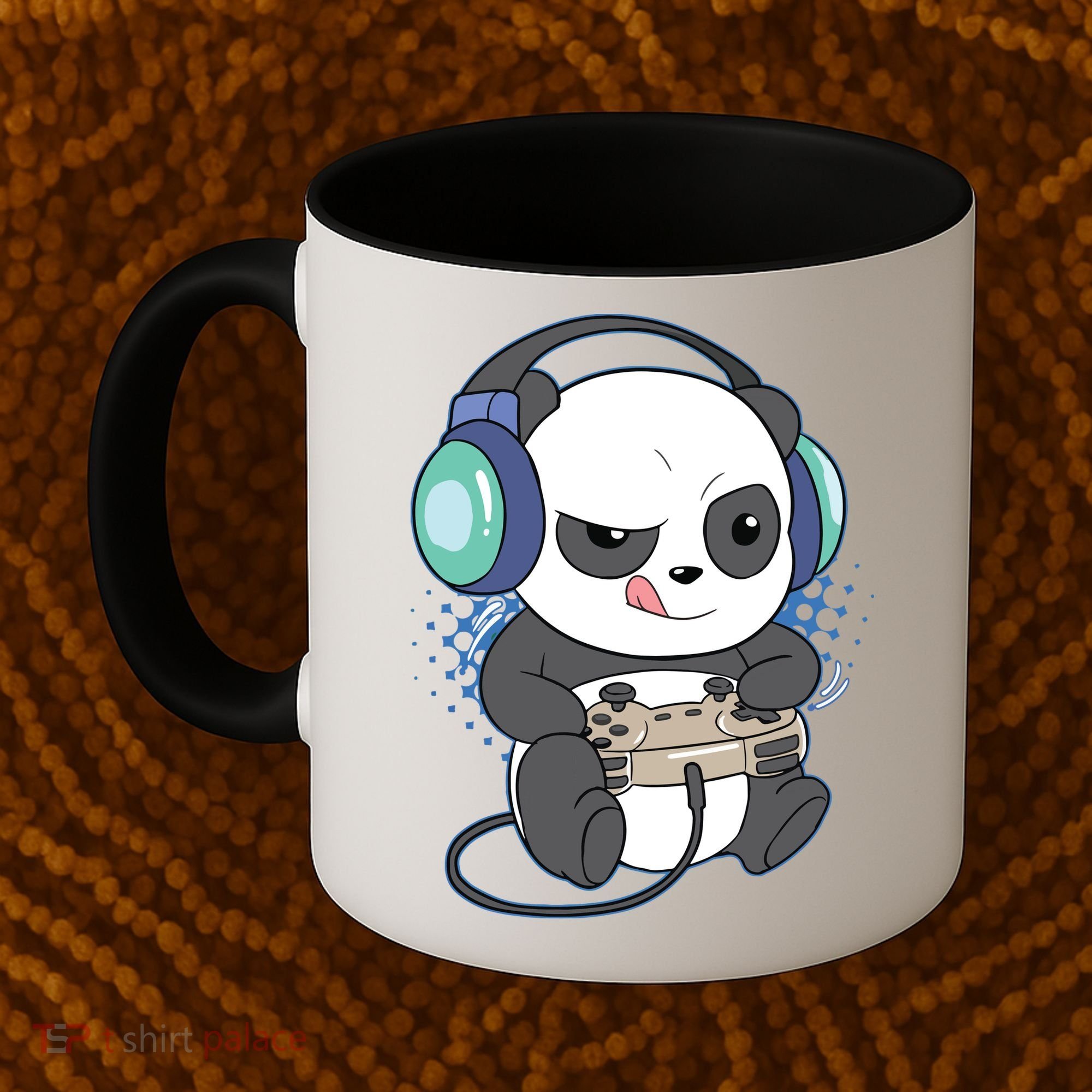 Cute Gaming Panda Video Game Computer Player Videogame PC Coffee Mug