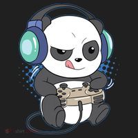 Cute Gaming Panda Video Game Computer Player Videogame PC Beanie thumb 2
