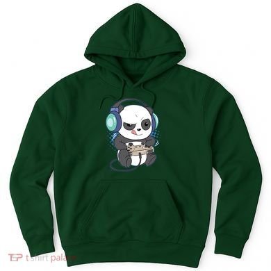 Cute Gaming Panda Video Game Computer Player Videogame PC Hoodie
