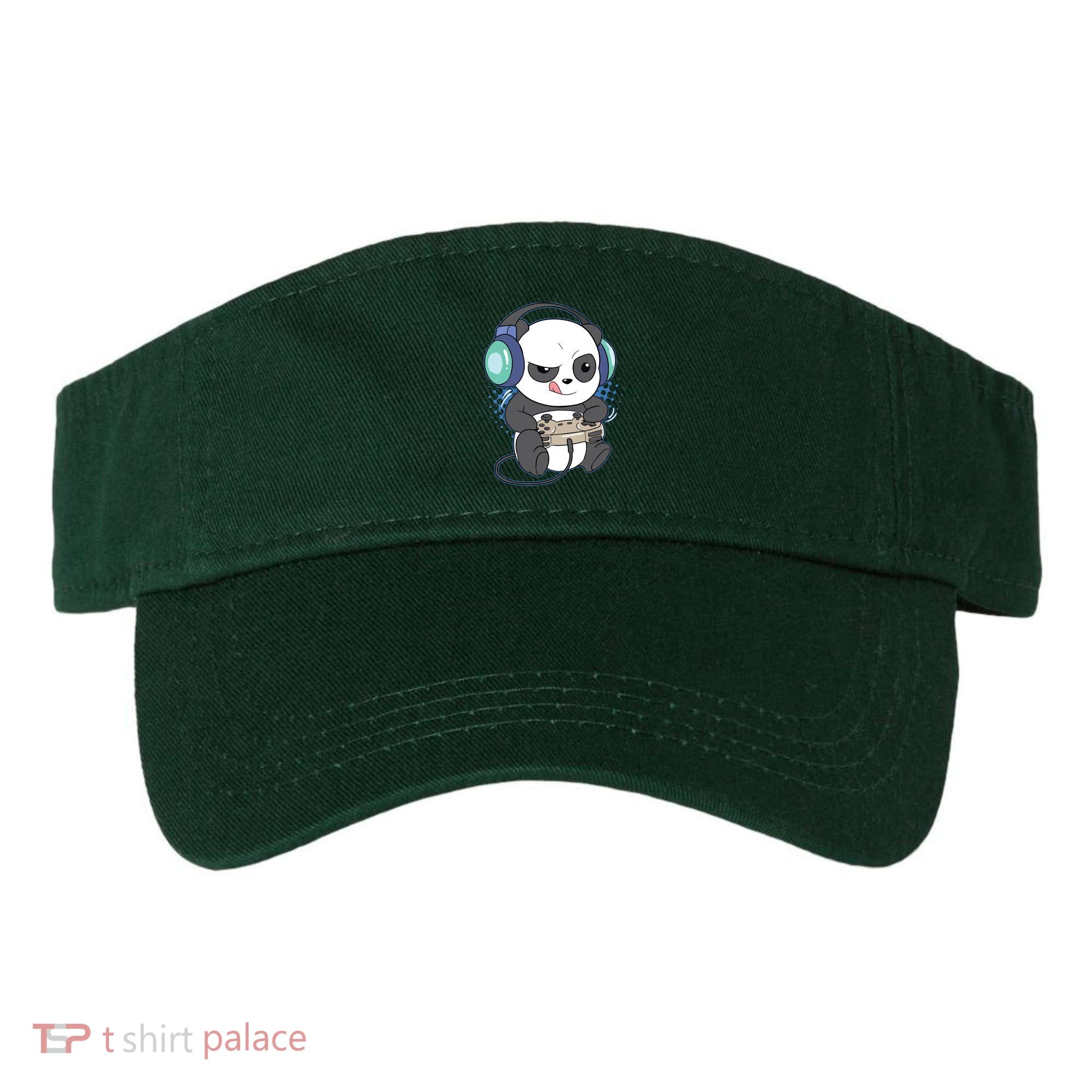 Cute Gaming Panda Video Game Computer Player Videogame PC Visor