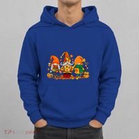 Cute Gnomes Pumpkin Fall Season Autumn Happy Thanksgiving Cute Gift Hoodie thumb 0