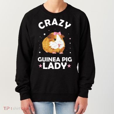Crazy Guinea Pig Lady Women's Sweatshirt