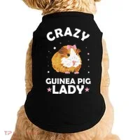 Crazy Guinea Pig Lady Doggie Tank thumb 0