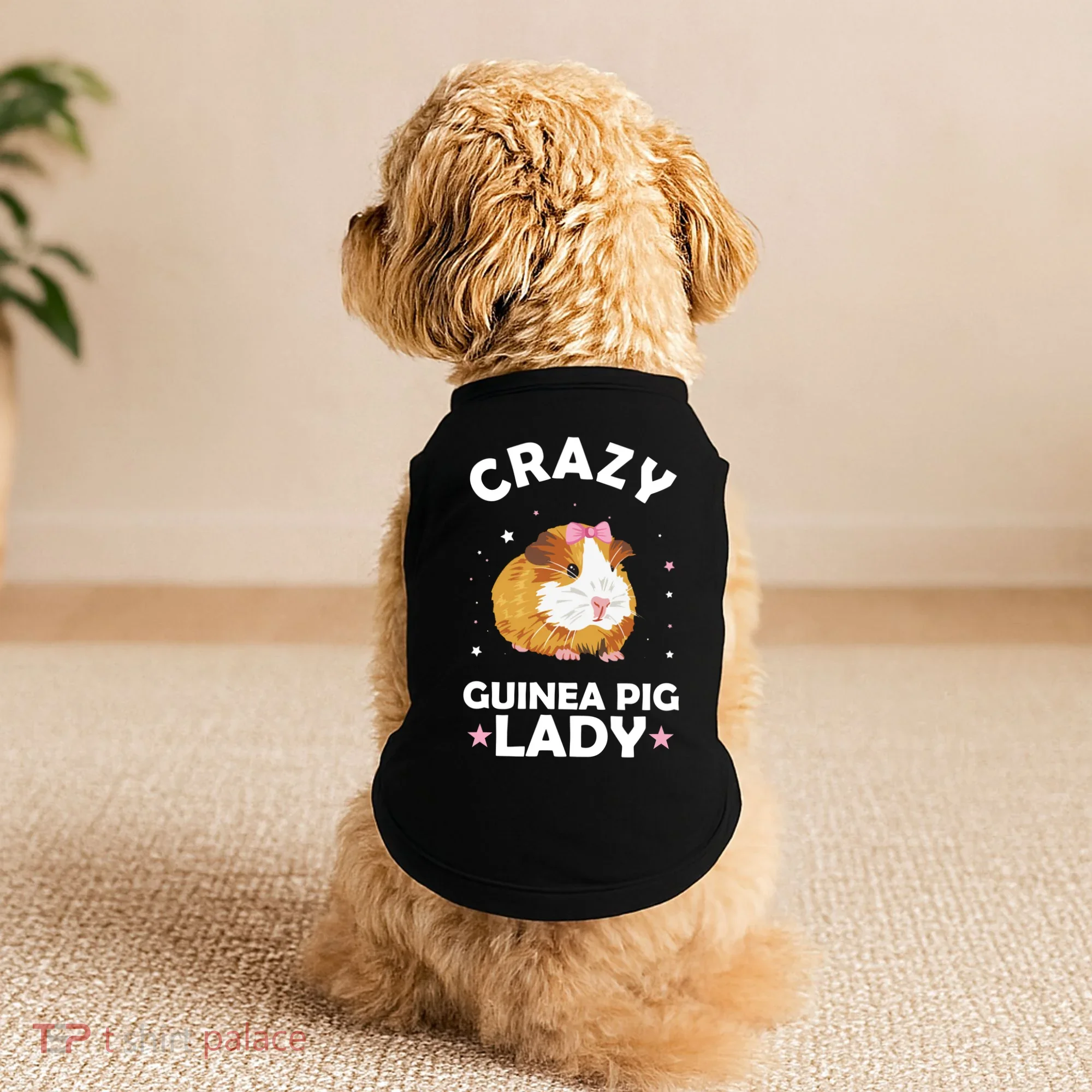 Crazy Guinea Pig Lady Doggie Tank