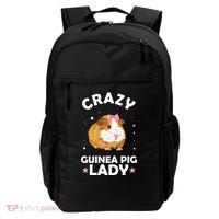 Crazy Guinea Pig Lady Backpack thumb 0