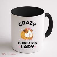 Crazy Guinea Pig Lady Coffee Mug thumb 1