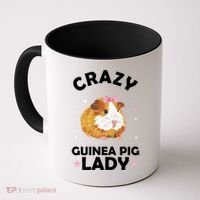 Crazy Guinea Pig Lady Coffee Mug thumb 0