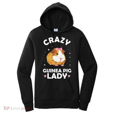 Crazy Guinea Pig Lady Women's Hoodie