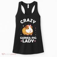 Crazy Guinea Pig Lady Women's Tank Top thumb 0