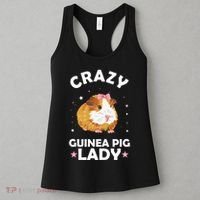 Crazy Guinea Pig Lady Women's Tank Top thumb 3