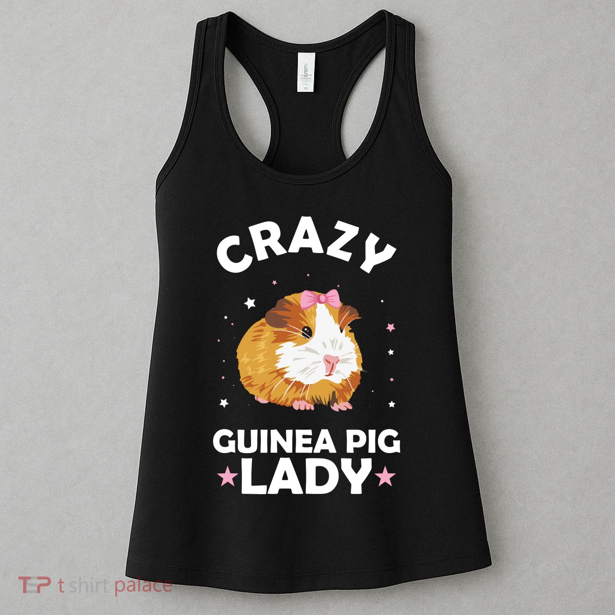 Crazy Guinea Pig Lady Women's Tank Top