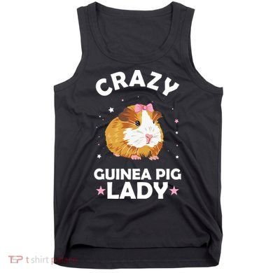 Crazy Guinea Pig Lady Tank Top