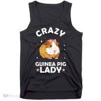 Crazy Guinea Pig Lady Tank Top thumb 0