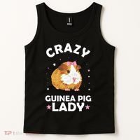 Crazy Guinea Pig Lady Tank Top thumb 2