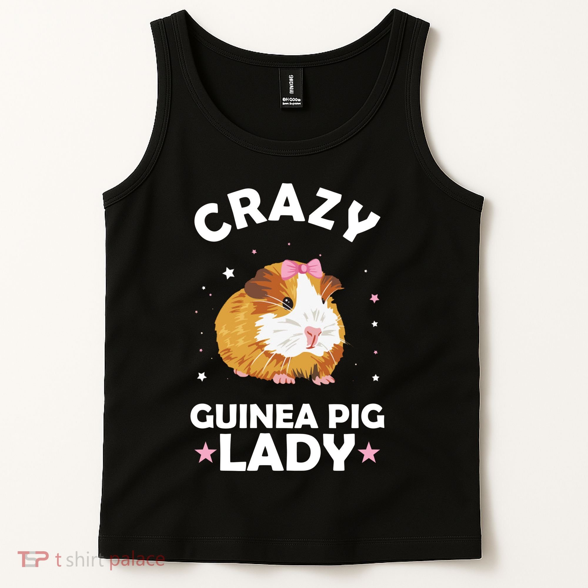 Crazy Guinea Pig Lady Tank Top