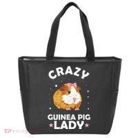 Crazy Guinea Pig Lady Tote Bag thumb 0