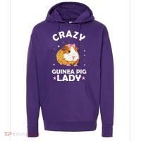 Crazy Guinea Pig Lady Hoodie thumb 0