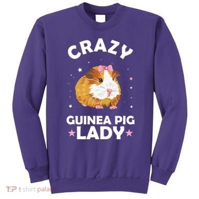 Crazy Guinea Pig Lady Sweatshirt