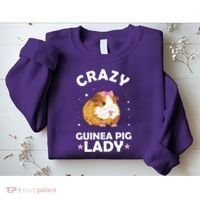Crazy Guinea Pig Lady Sweatshirt thumb 2