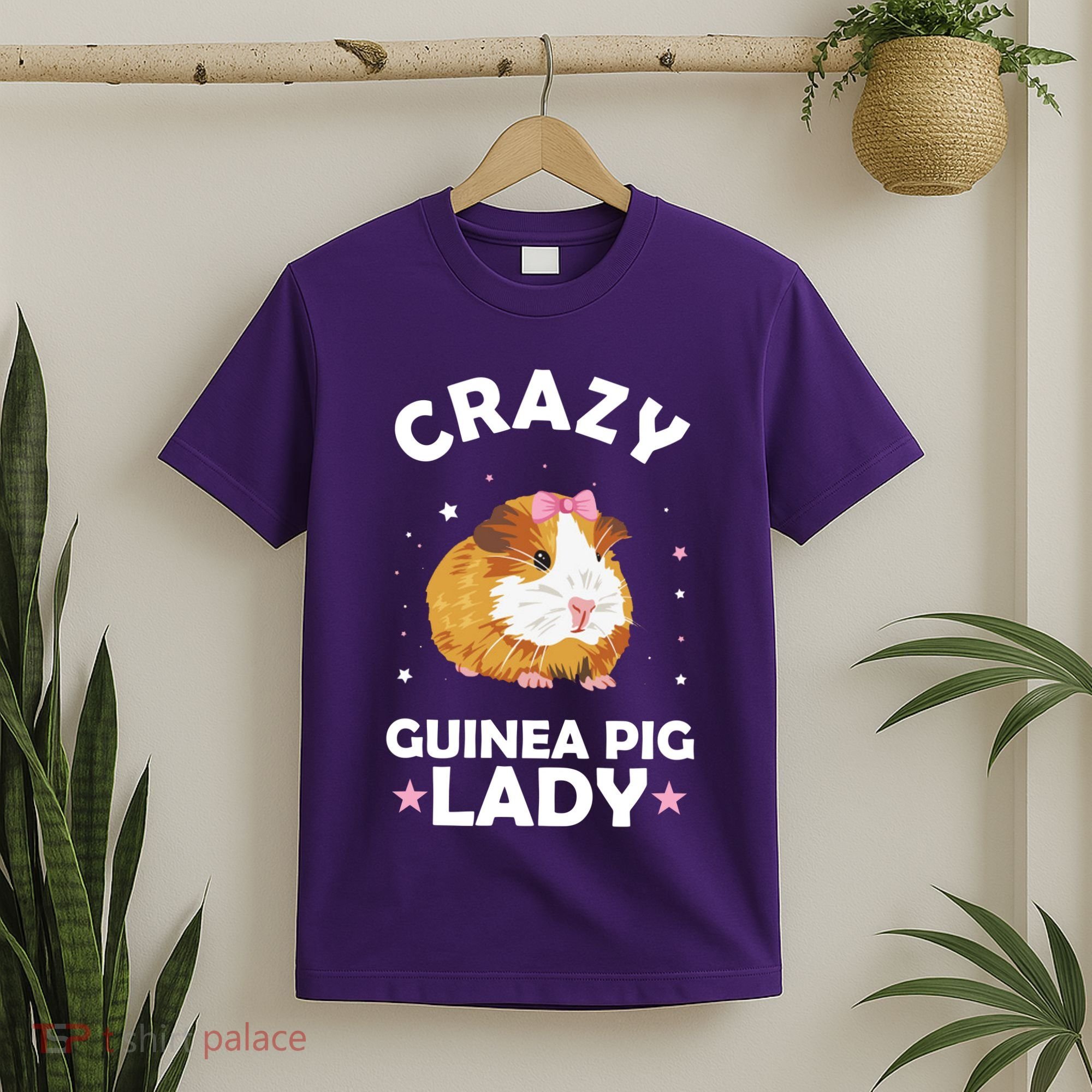 Crazy Guinea Pig Lady T-Shirt