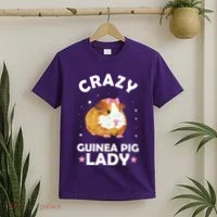 Crazy Guinea Pig Lady T-Shirt thumb 2